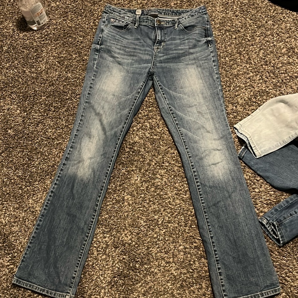 Curvey bootcut jeans